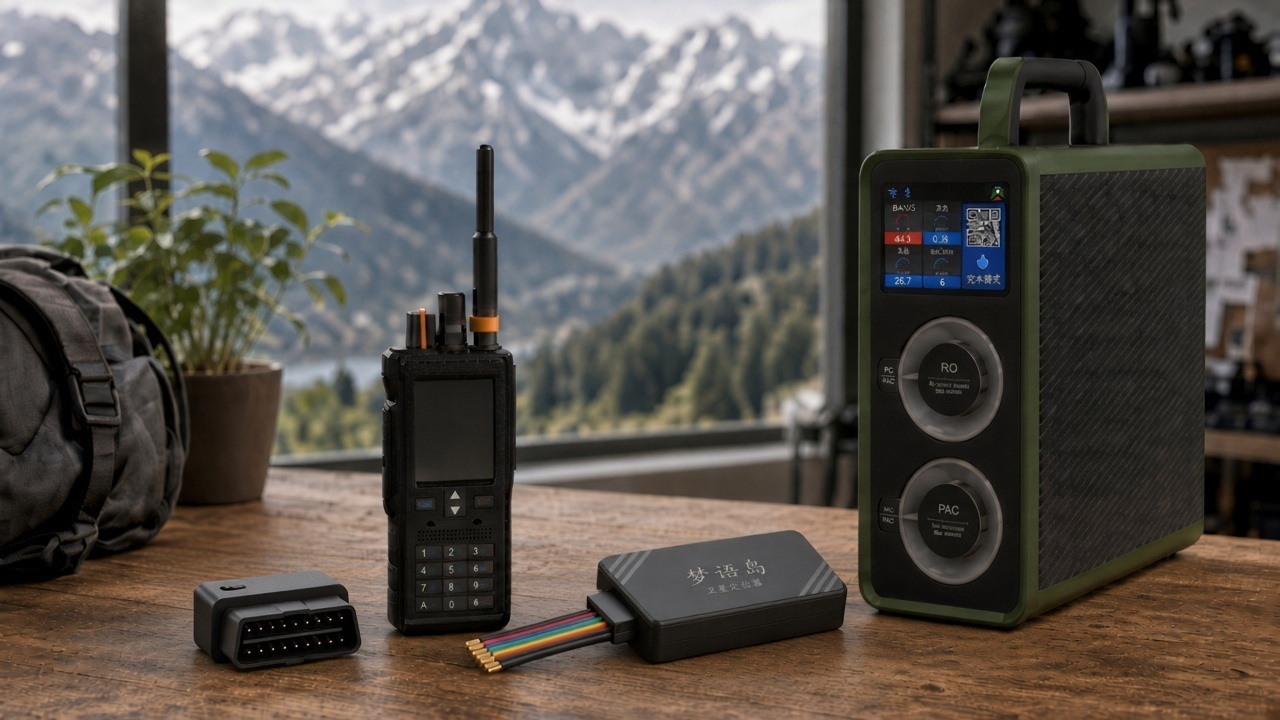 蛮牛户外产品：OBD、对讲机、MMT 带线定位器、净水器